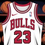 Chicago Bulls throwback shirt