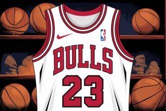 Chicago Bulls throwback shirt