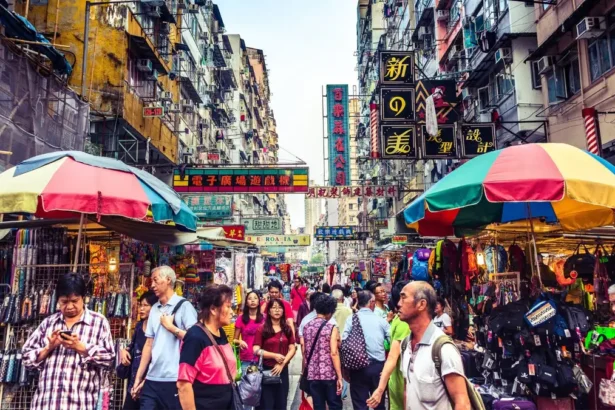 hong kong market place​