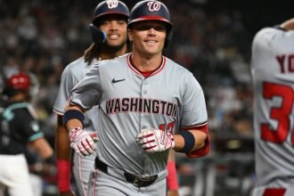 arizona diamondbacks vs washington nationals match player stats